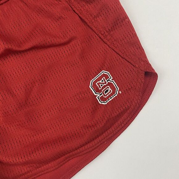 Under Armour Heat Gear Semi-Fitted NC State Wolfpack Red Active Shorts Size M - Picture 4 of 8